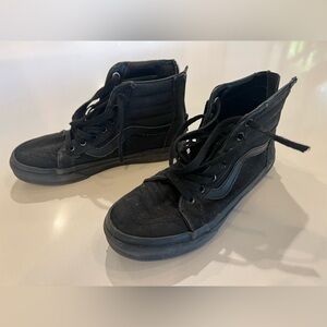 Vans Black High-Top Sneakers